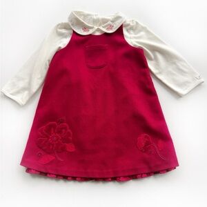 Janie and Jack wool embroidered dress